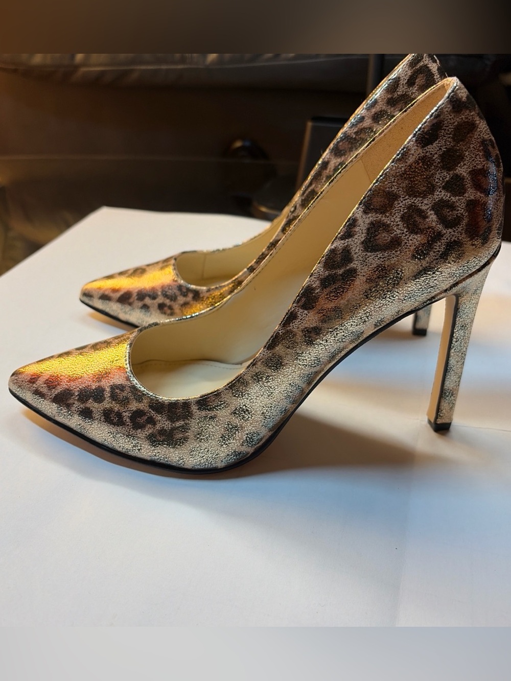 Nine West Women's Flax Suede Dress Pump Size 6.5M